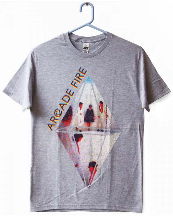 Arcade Fire - Crystal People Grey Men's T-Shirt