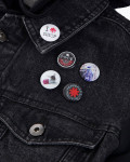 Red Hot Chili Peppers - By The Way Button Badge Pack