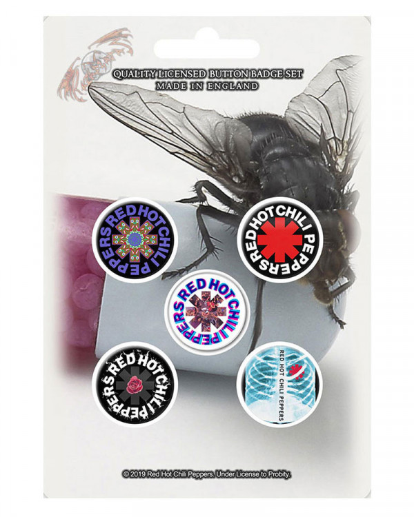 Red Hot Chili Peppers - I'm With You Button Badge Pack