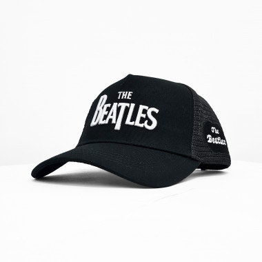 The Beatles - Drop T Logo Apple Trucker Cap