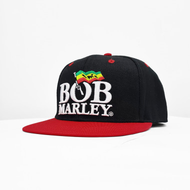 Bob Marley - Logo Snapback Baseball Cap