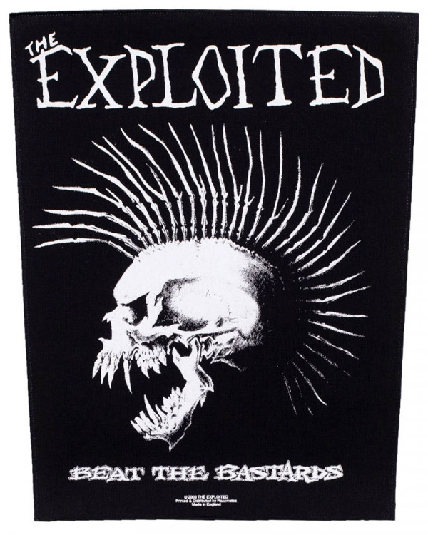 Exploited - Beat The Bastards Back Patch