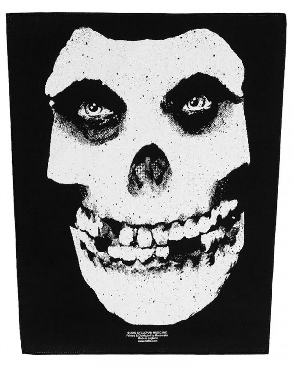 Misfits - Face Skull Back Patch