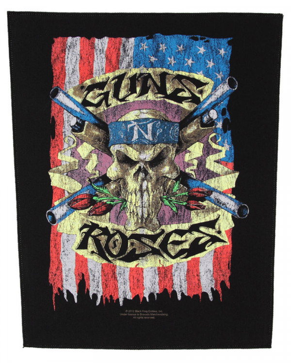Guns N' Roses - Flag Back Patch