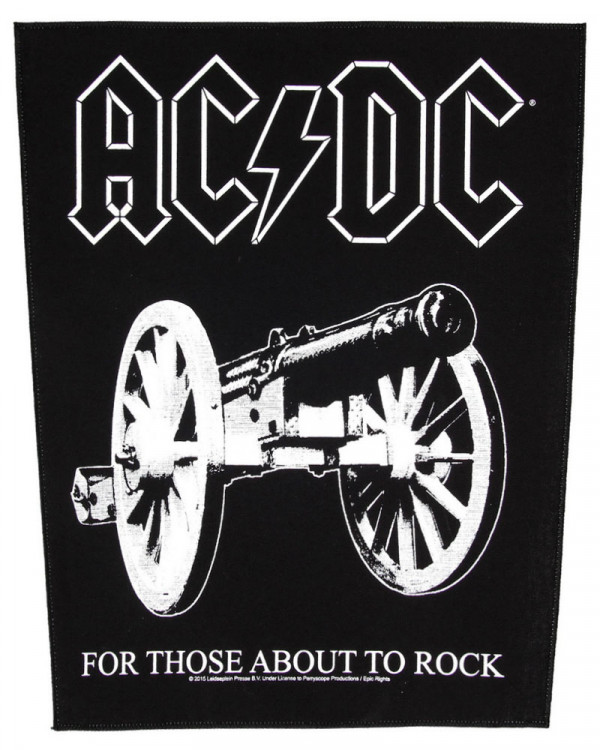 AC/DC - For Those About To Rock Back Patch