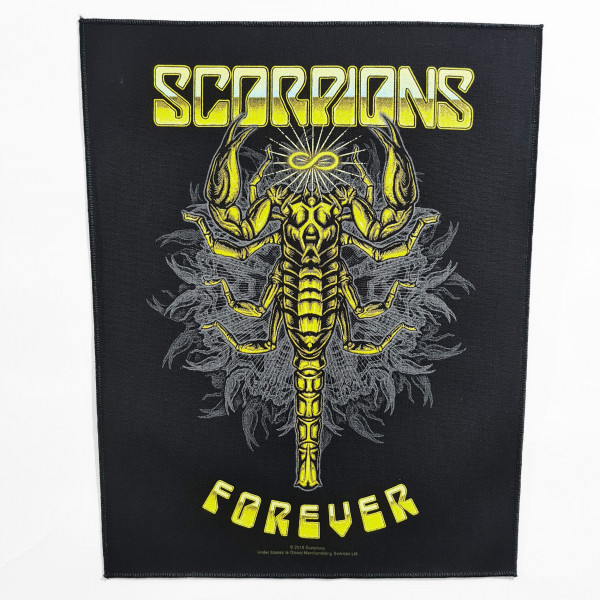 Scorpions - Forever Back Patch