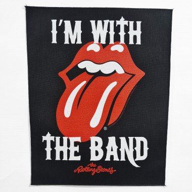 The Rolling Stones - I'm With The Band Back Patch