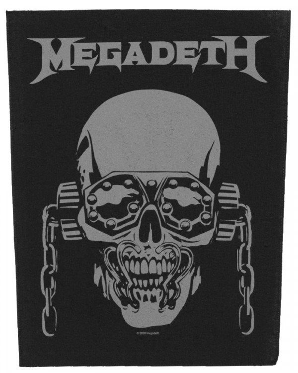 Megadeth - Vic Rattlehead Back Patch