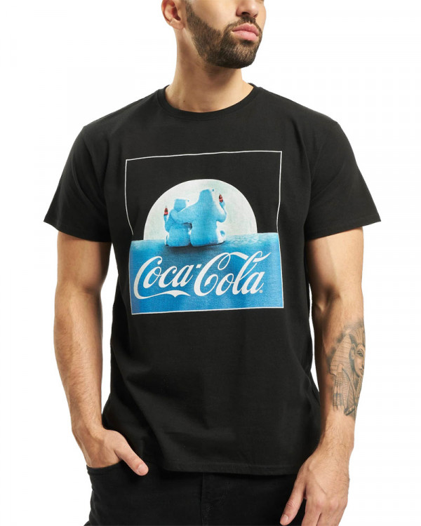 Coca Cola - Polarbears Black Men's T-Shirt