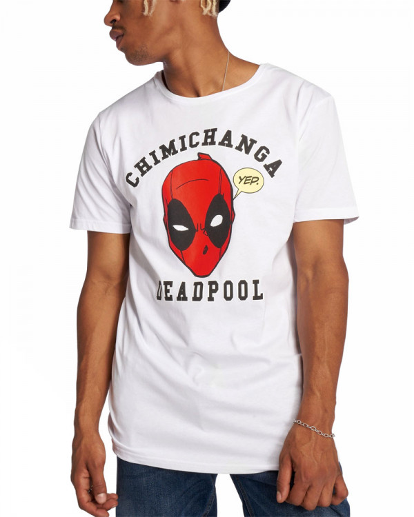 Deadpool - Chimichanga White Men's T-Shirt