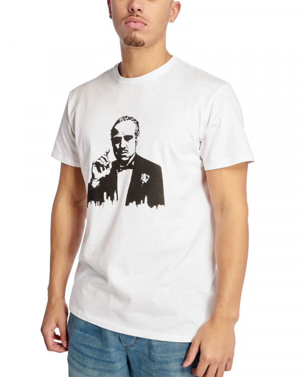 Godfather - Painted Portrait White Men's T-Shirt