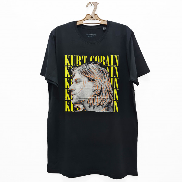 Kurt Cobain - Sketched Portrait Men's T-Shirt