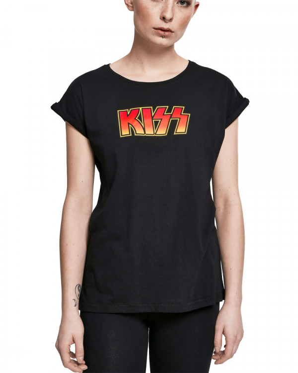 Kiss - Classic Logo Black Women's T-Shirt