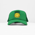 Official Nirvana - Logo & Happy Face Trucker Cap