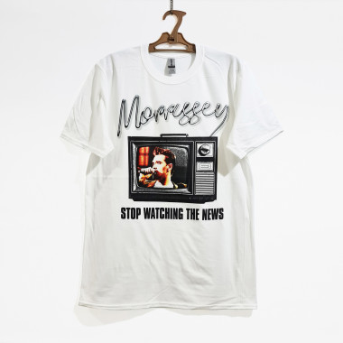 Morrissey - Stop Watching The News Men's T-Shirt