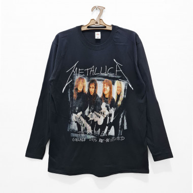 Metallica - Garage Cover Men Longsleeve T-Shirt