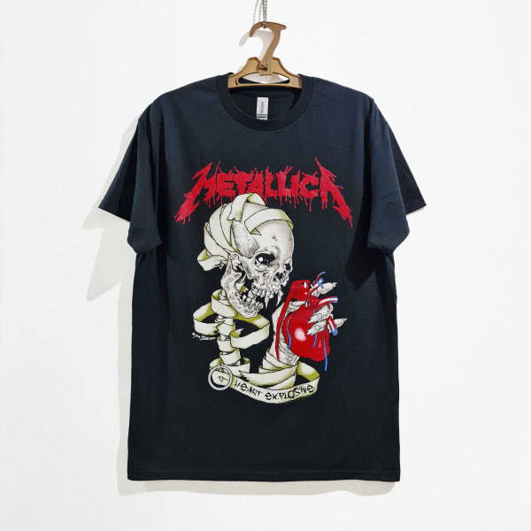 Metallica - Heart Explosive Men's T-Shirt