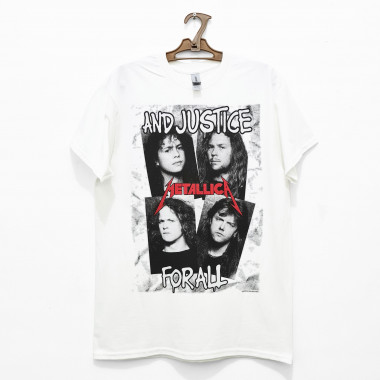 Metallica - Faces First Four Albums Men T-Shirt