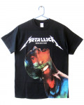 Metallica - Hardwired Moth Into Flame Jumbo Black Men's T-Shirt