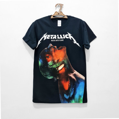 Metallica - Hardwired Moth Into Flame Jumbo Men's T-Shirt