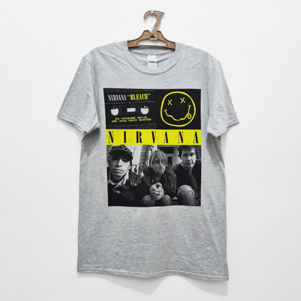 Nirvana - Bleach Tape Photo Men's T-Shirt
