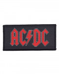 AC/DC - Red Logo Woven Patch