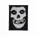 Misfits - White Skull Woven Patch