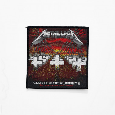 Metallica - Master Of Puppets Woven Patch