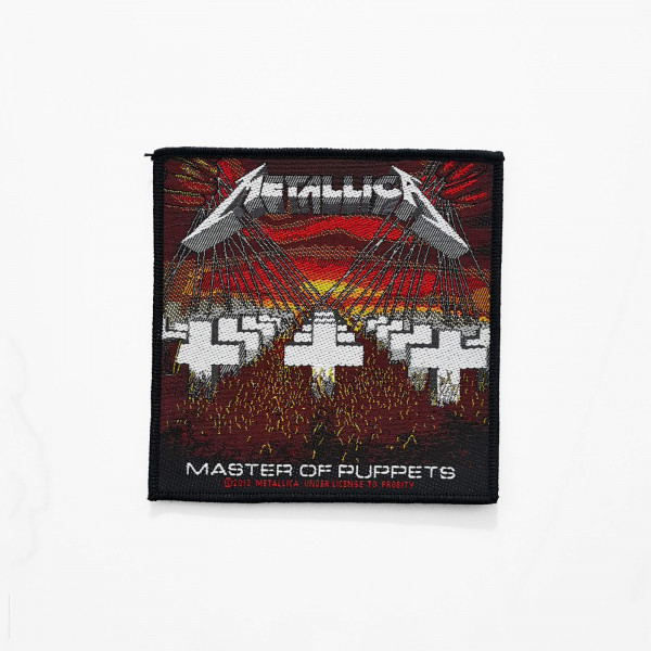 Metallica - Master Of Puppets Woven Patch