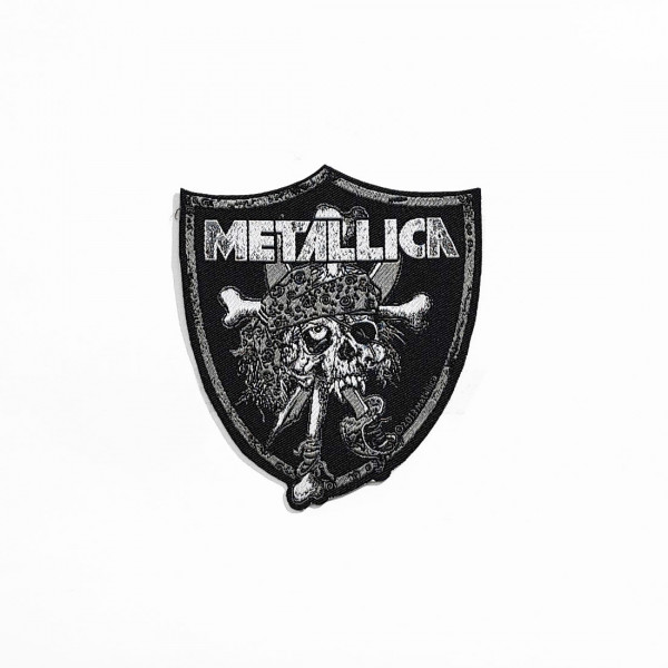 Metallica - Raiders Skull Woven Patch