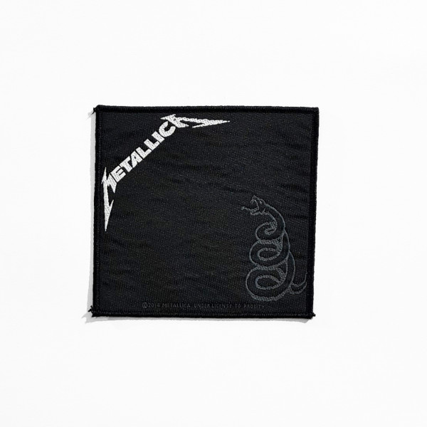 Metallica - Black Album Woven Patch