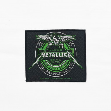 Metallica - Beer Label Woven Patch