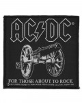 AC/DC - For Those About To Rock Woven Patch