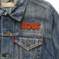 AC/DC - Logo Cut-Out Woven Patch
