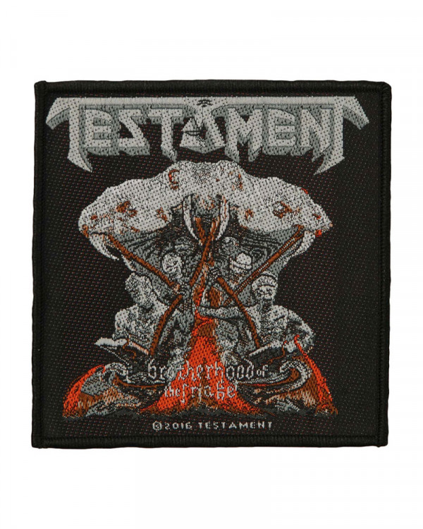 Testament - Brotherhood Of The Snake Woven Patch