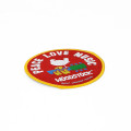 Woodstock - Peace Love Music Woven Patch