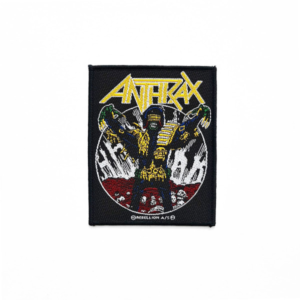 Anthrax - Judge Death Woven Patch