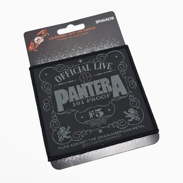 Pantera - 101 Proof Woven Patch