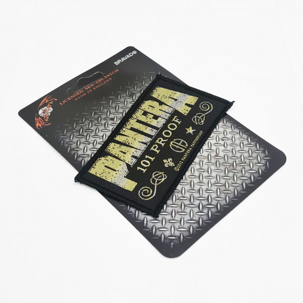 Pantera - Whiskey Label Woven Patch