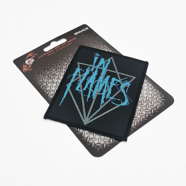 In Flames - Scratched Logo Woven Patch