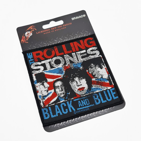 The Rolling Stones - Black & Blue Woven Patch