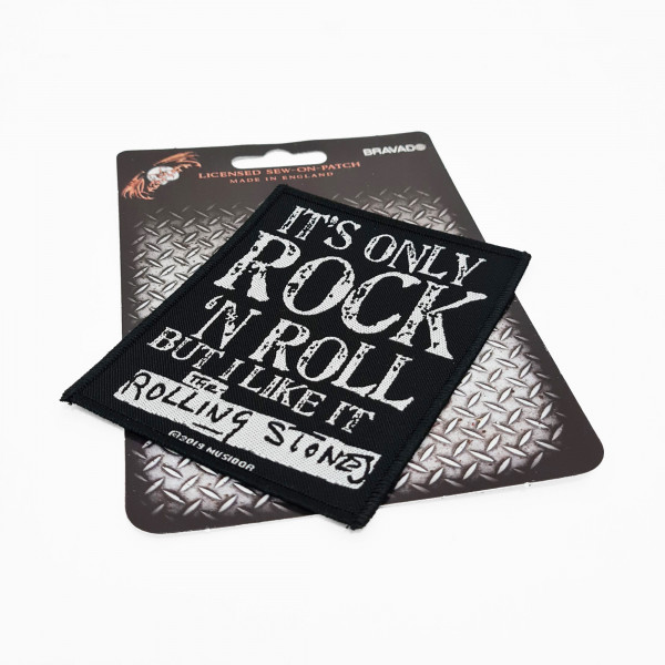 The Rolling Stones - It's Only Rock N' Roll Woven Patch