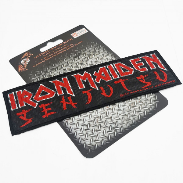 Iron Maiden - Senjutsu Logo Woven Patch