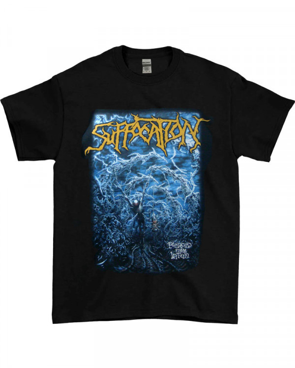 Suffocation - Pierced From Within Black Men's T-Shirt