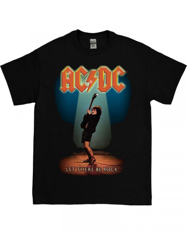 AC/DC - Let There Be Rock Black Men's T-Shirt