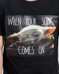 Star Wars - Baby Yoda Song Black Men's T-Shirt