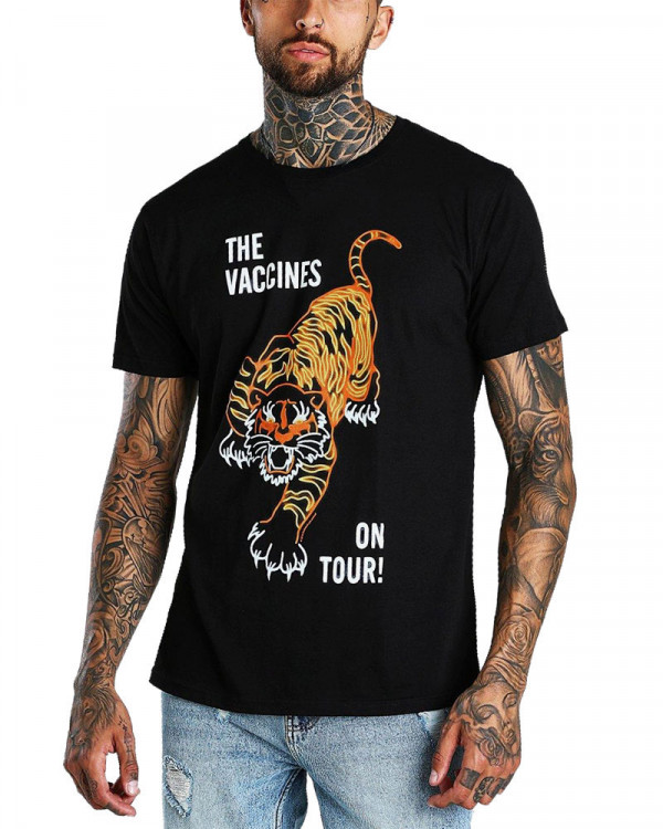 Vaccines - On Tour Black Men's T-Shirt