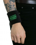 Marilyn Manson - Logo Cloth Wristband