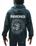 Ramones - Hey Ho Let's Go Seal Dark Grey Men's Zip Hoodie