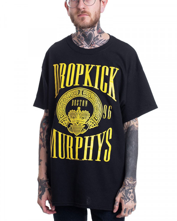 Dropkick Murphys - Claddagh Black Men's T-Shirt